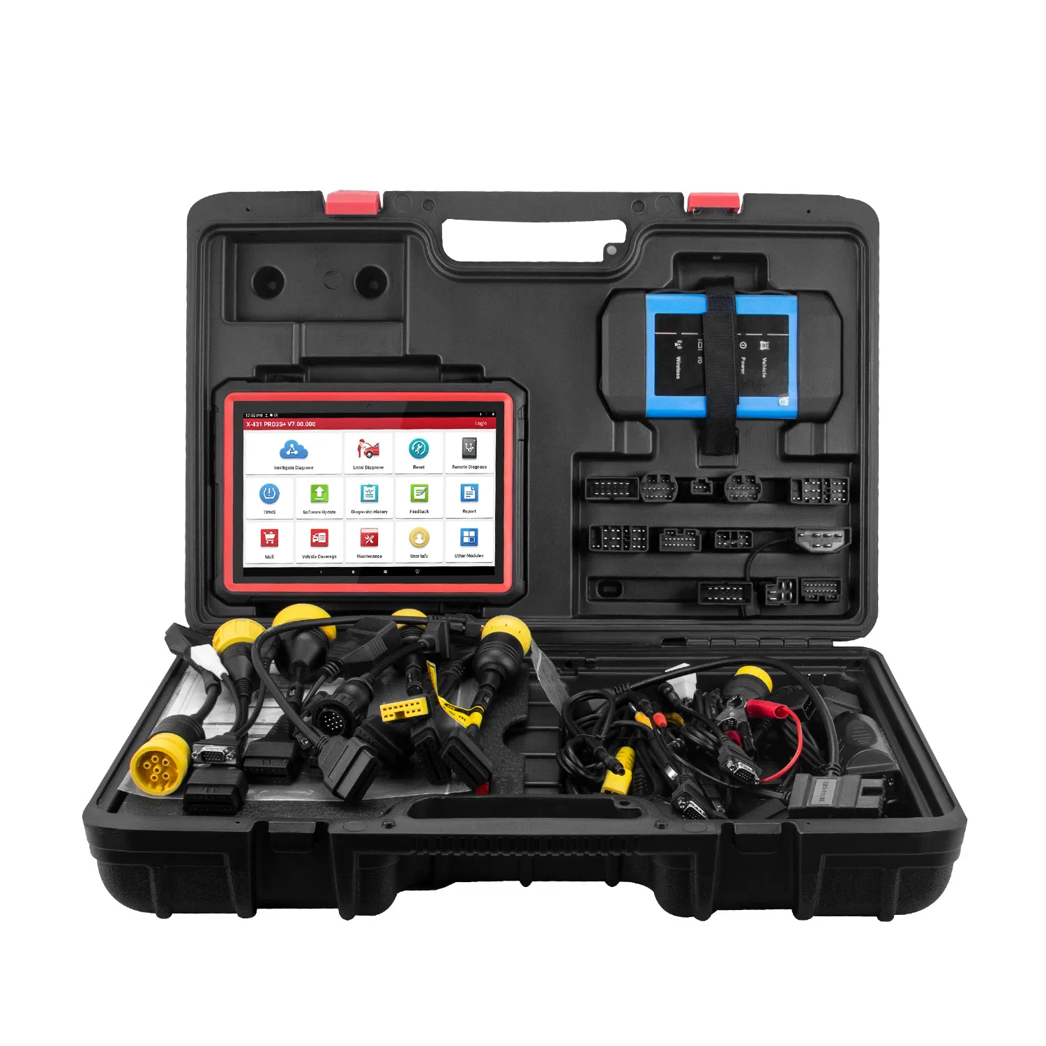 Launch X431 PRO3s+ V2.0 Hdiii 12V Car 24V Truck Heavy Duty 2 in 1 Diagnostic Tool Obdii Code Reader Auto Scanner X-431 PRO3s HD3