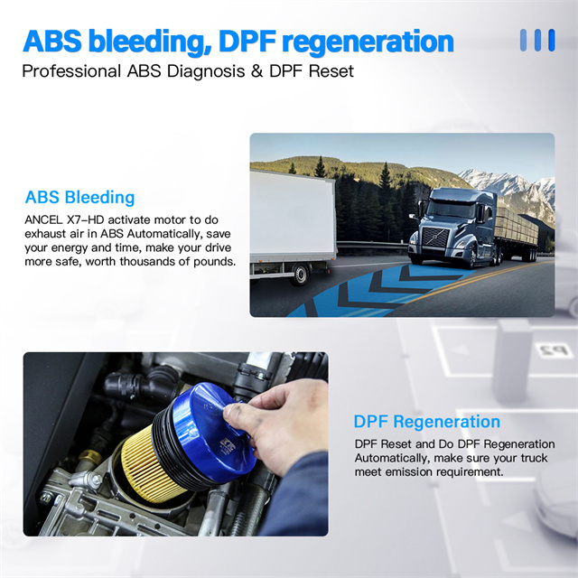ABS Bleeding and DPF Regeneration