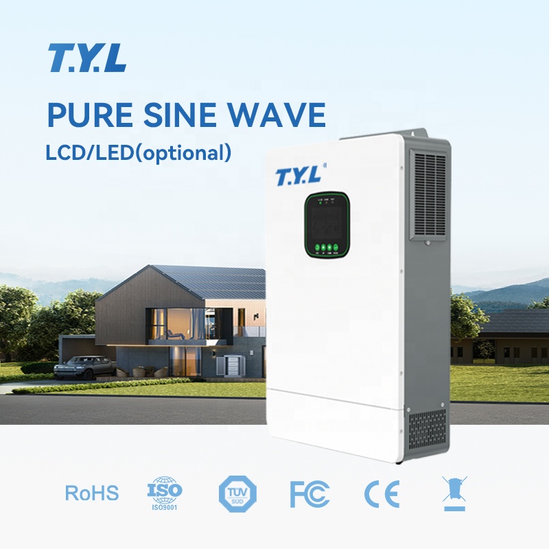 High Performance 6kw Single Phase Hybrid Solar Inverter for Home Use Hybrid Solar Power System Hybrid Solar System