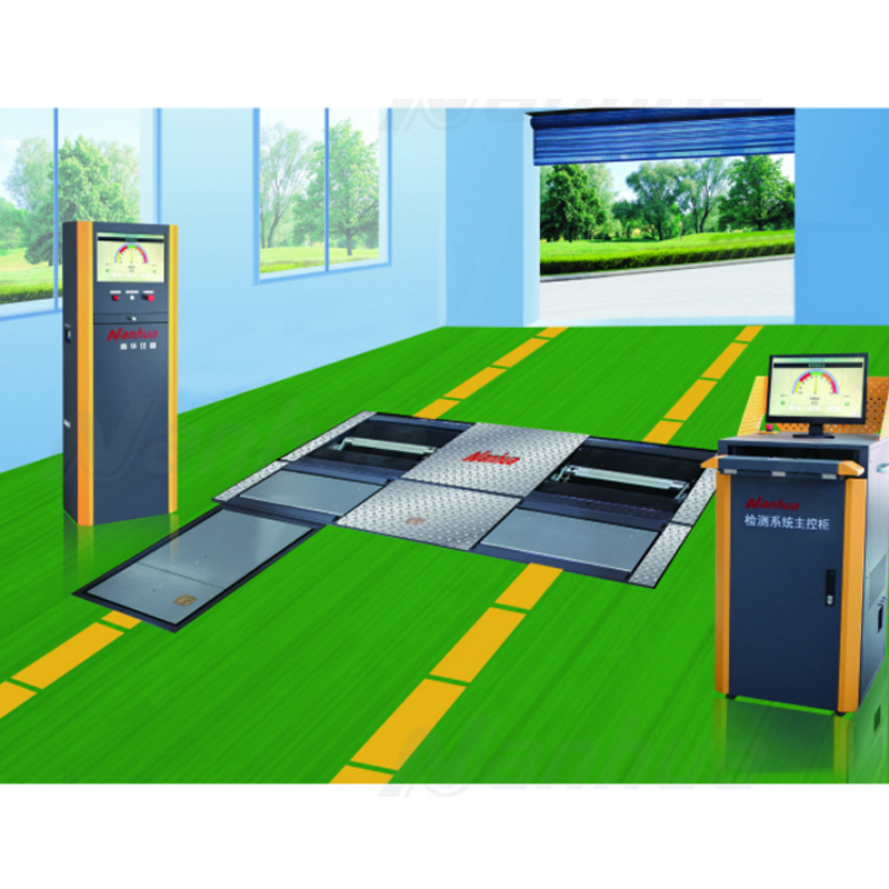 CE Certified Four-in-one Inspection Line System Equipment For Automobile Maintenance Industry Nanhua