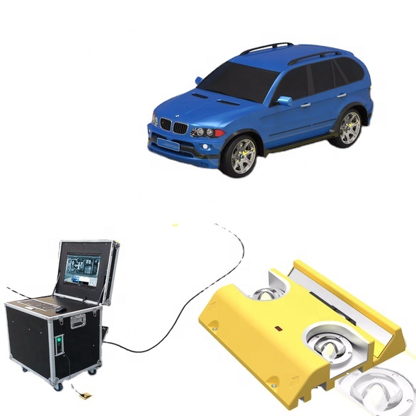 Mobile Vehicle Inspection Equipment AI Uvis Smart Vehicle Tracking System for Railway Station
