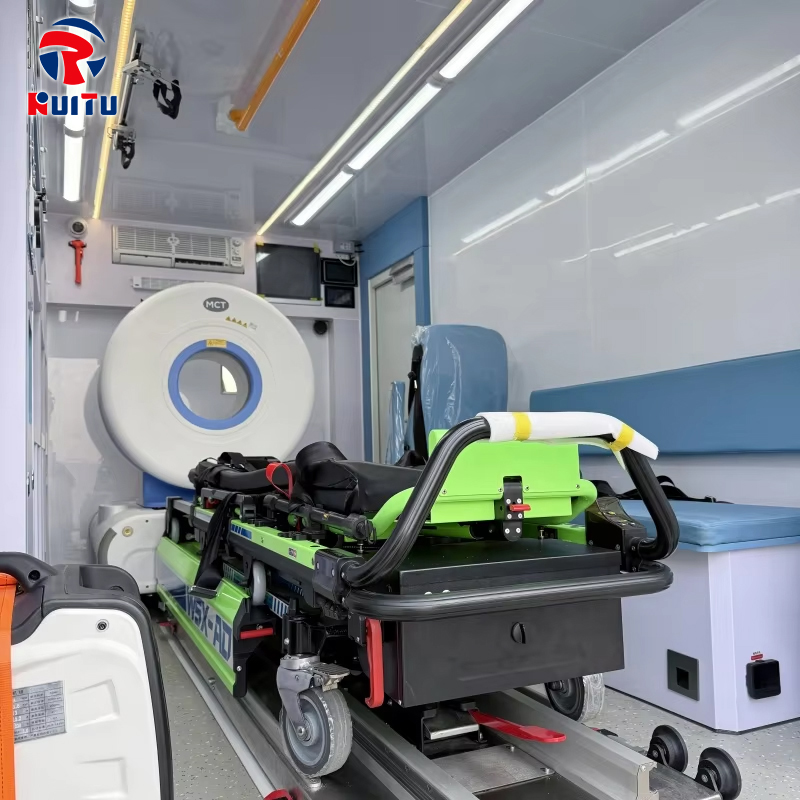 I Veco Advanced Telemedicine Smart Ambulance With Diesel/Gasoline Engine Medical Equipment