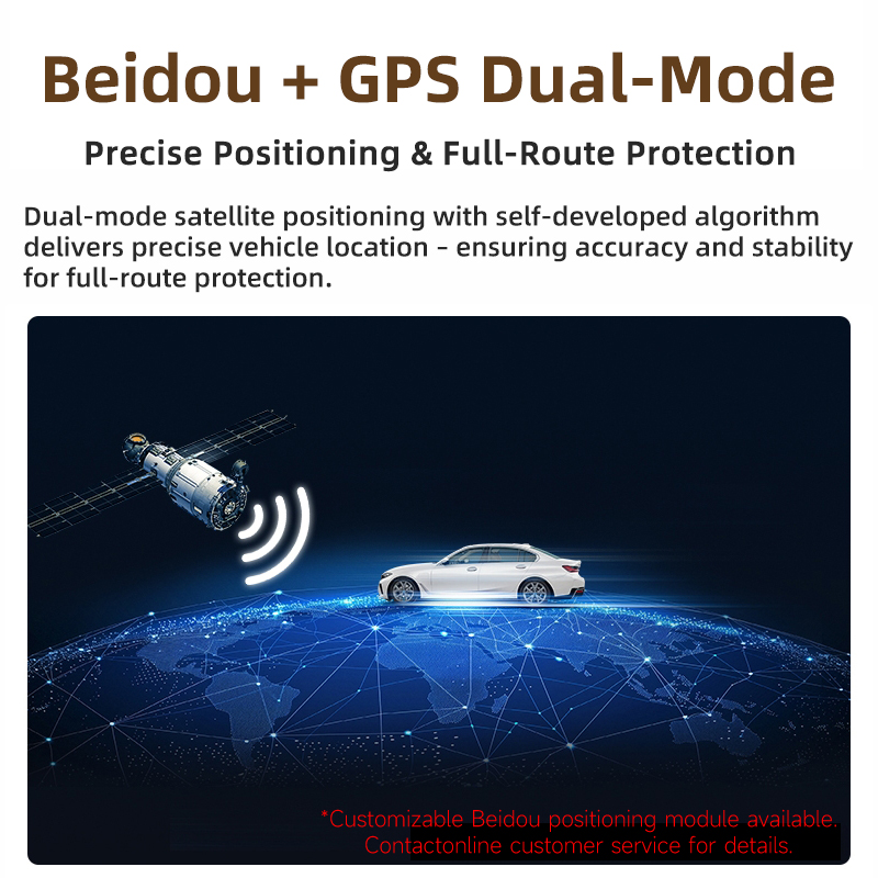 Commercial 4G LTE Remote Monitoring Fleet Dashcam ADAS DMS GPS &amp; Beidou 3 Cameras With Parking Monitor Car Black Box A800