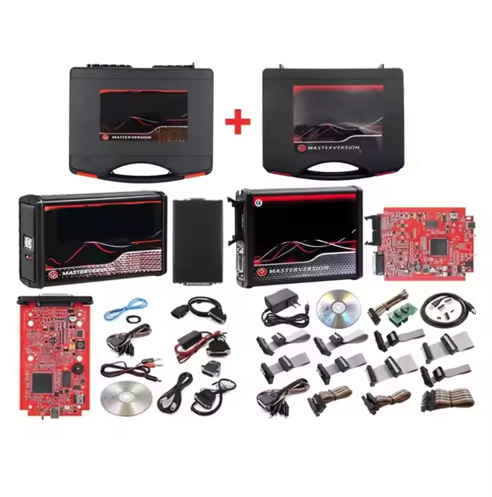 EU Red KESS V2 V5.017 Online 2.80 and K-TAG 7.020 2.25 KTAG ECU Programming Tools OBD2 Chip Tuning KESS KTAG ECU Programmer