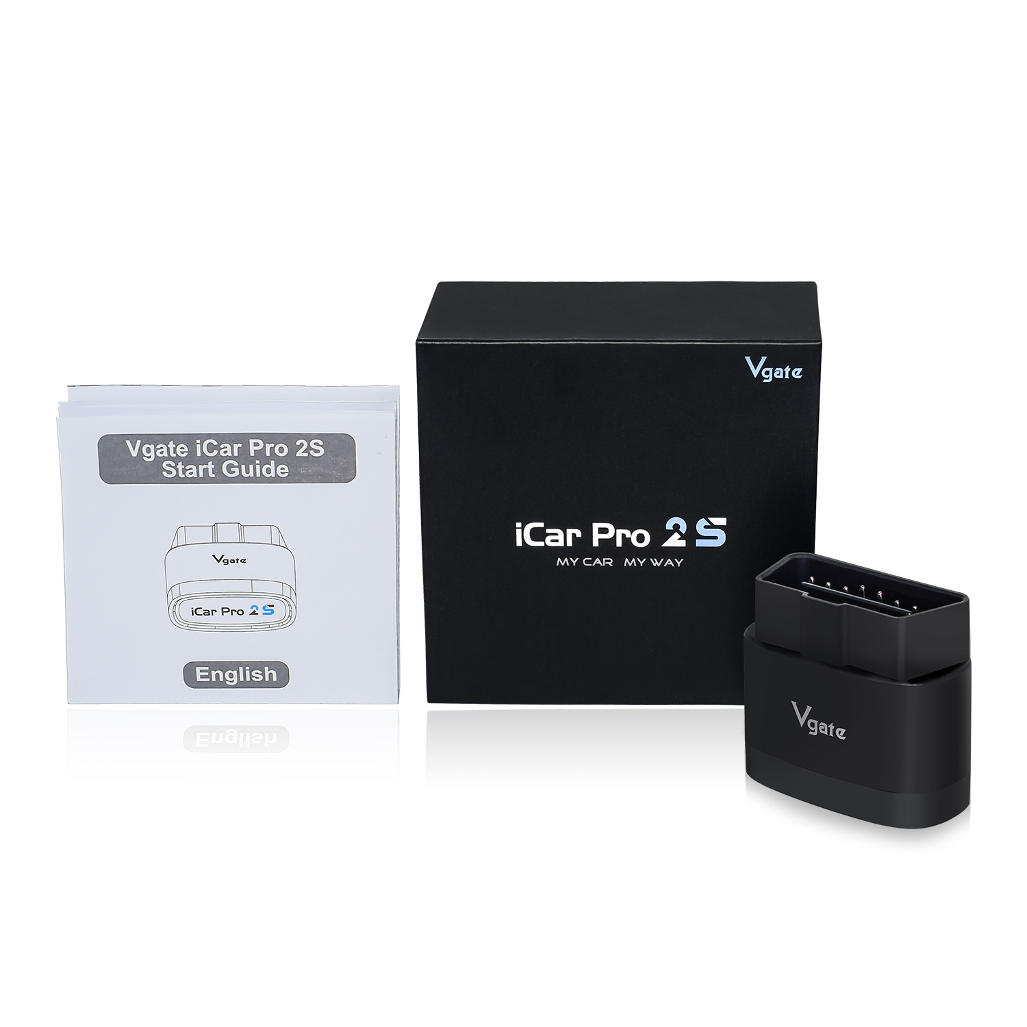 Factory Price Vgate ICar Pro 2S ELM327 BT5.2 V2.3 Car OBD Scanner Upgraded EV Auto Diagnostic Tool BimmerCode for IOS Android PC
