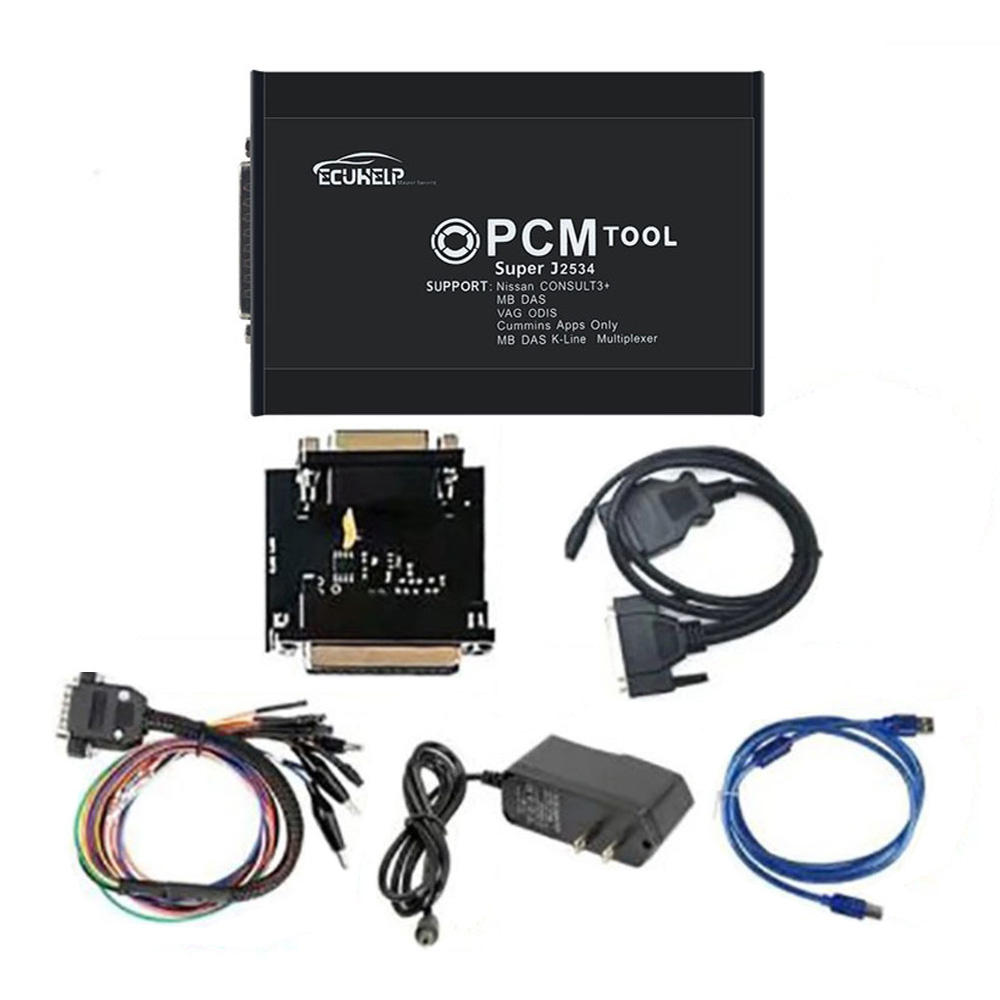 PCMFLASH/KTMFLASH Automotive Code Reader J2534 Pass-through Ethernet ECU Programming Tuning Tool Full Chip ECU Diagnostic Tool