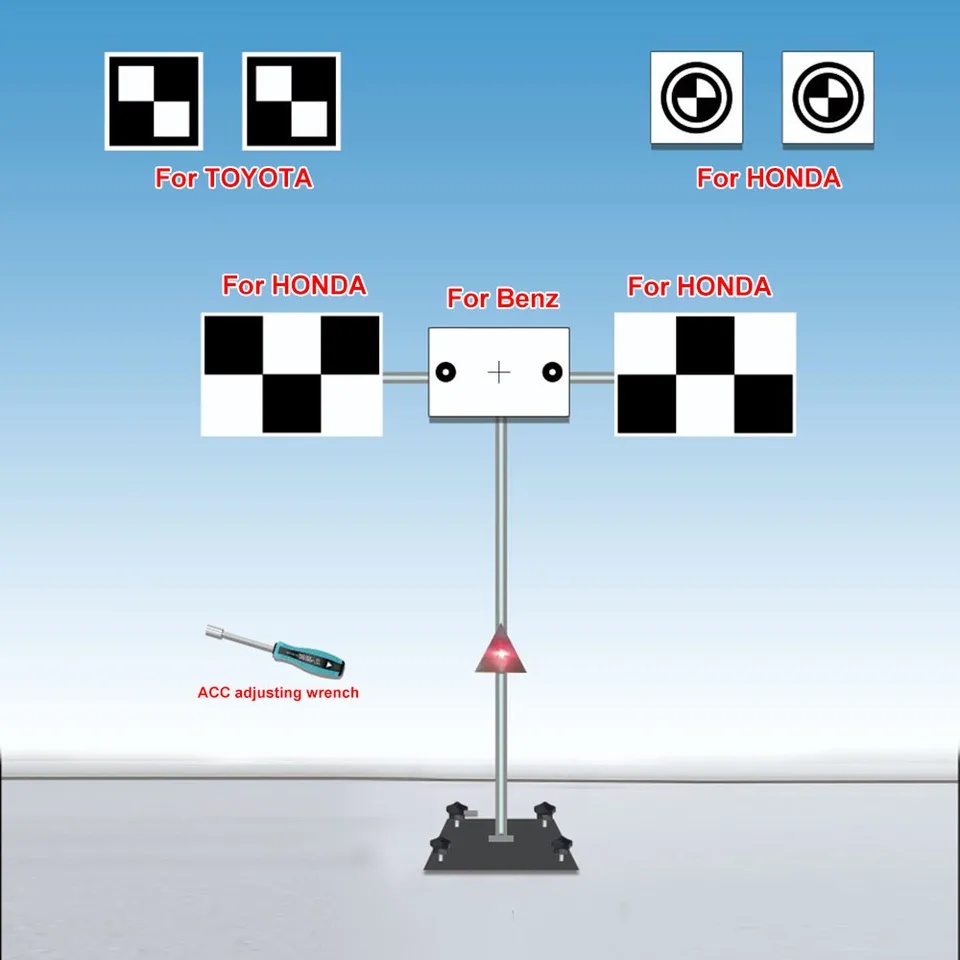 Suitable for VW Audi Radar Calibration Tool Acc Radar Reflector ADAS Calibration Tool Acc Calibration Equipment