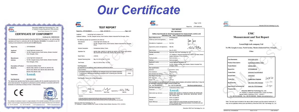 Compliance Certificate Part 1