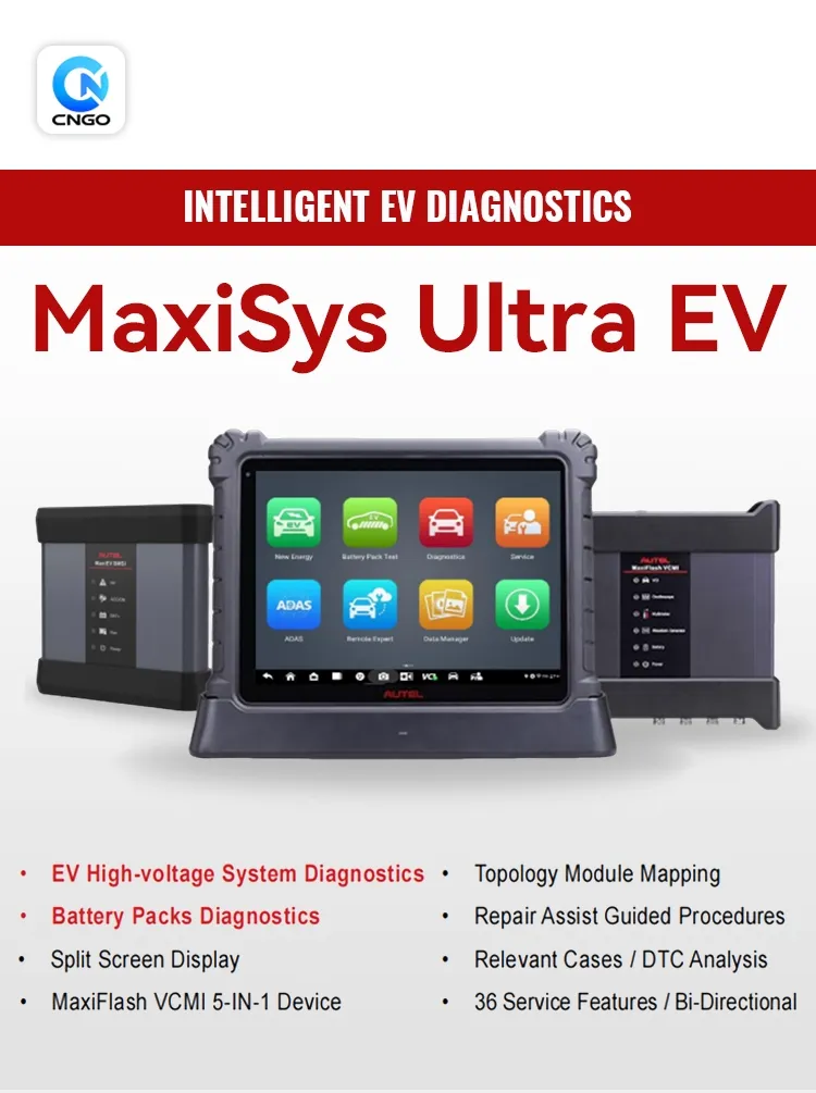 Maxisys Ultra EV Automotive Scanner, Pre & Post Scan, Cloud Report