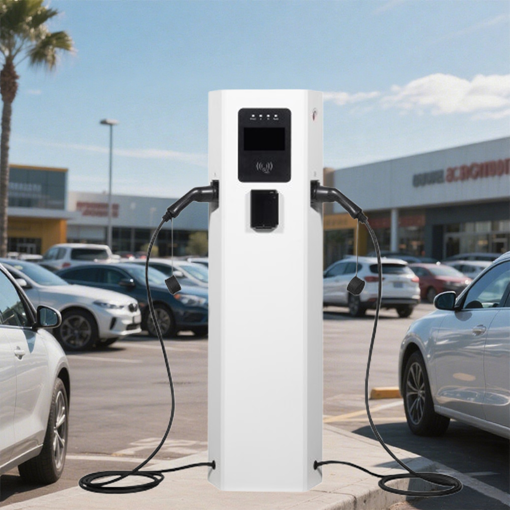 44kW Dual Connectors AC Charging Station - U.K. Residential Community