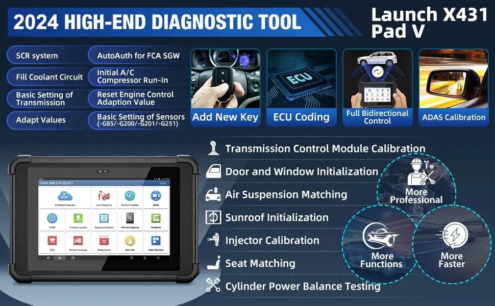 Why Choose X431 PAD V Elite