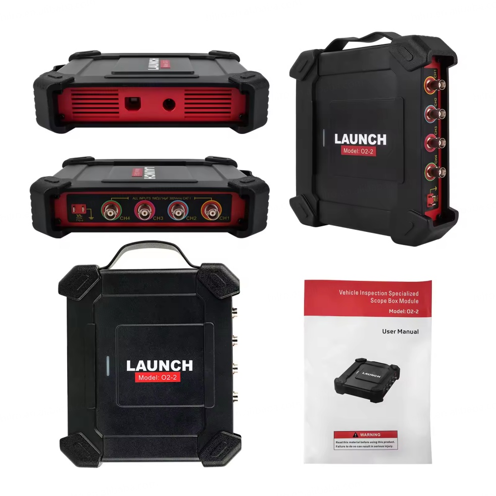 New Launch X431 O2-2 Scopebox USB DC 4-Channel Automotive Oscilloscope with Full Function Analizador Diagnostic Tools