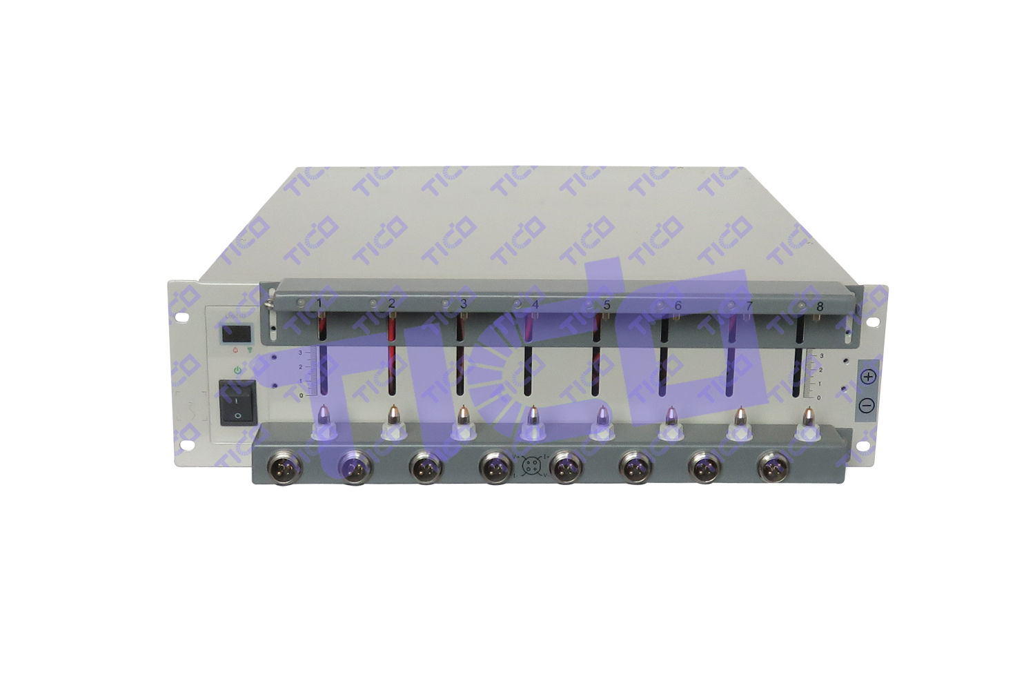 5V6A 8 Channels Extra High Accuracy Battery Testing System Equipment for Lithium Ion Battery Lab Research