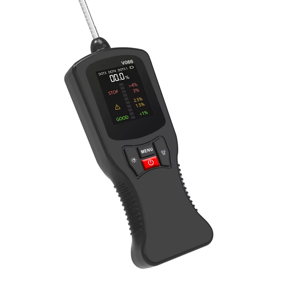 V066 Car Diagnostic Tool Digital Brake Fluid Tester Detector Analyzer for Checking Accurate Quality of DOT 3 4 5.1