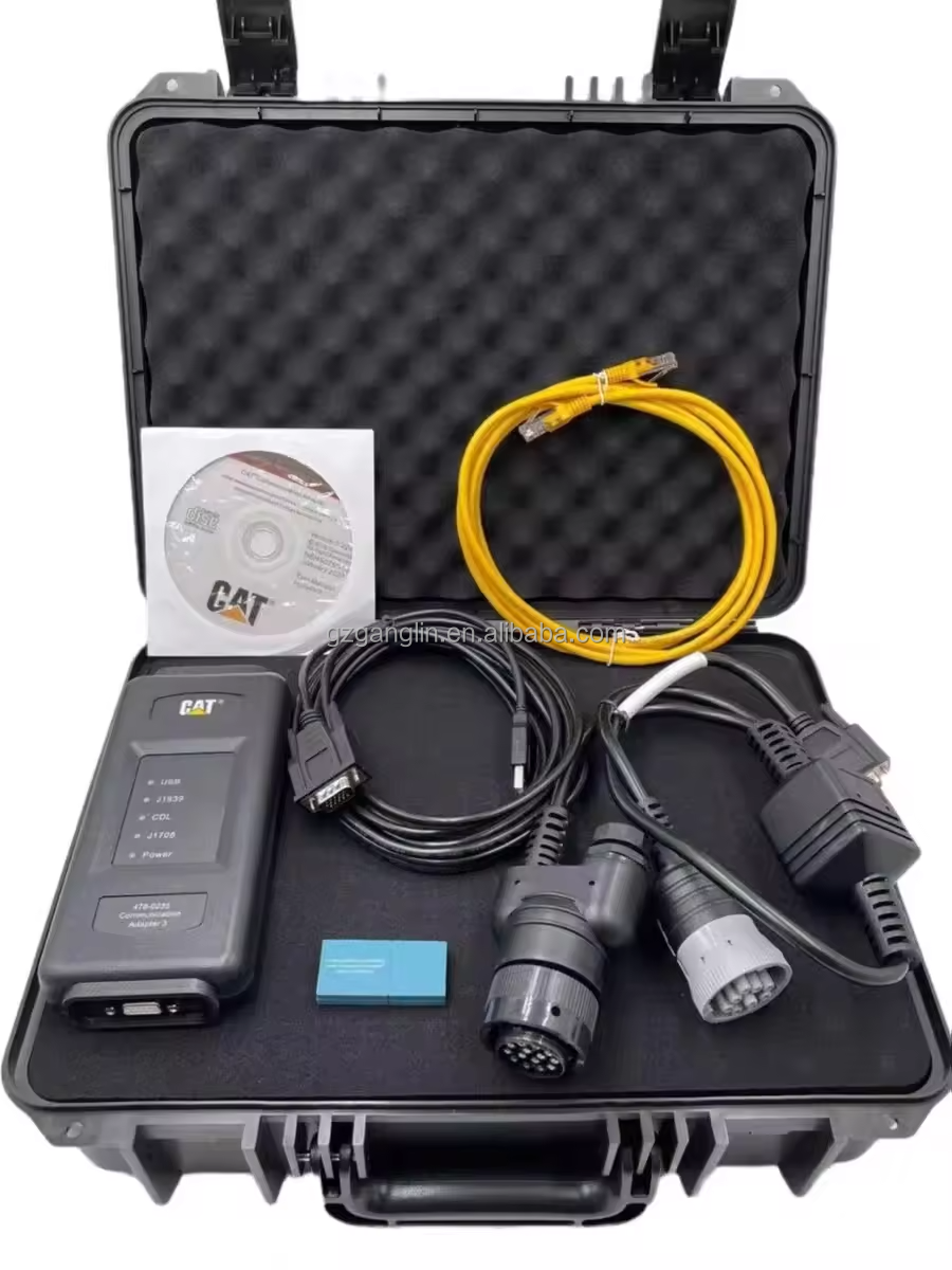 High Quality Professional Diagnostic Tool Kit For Caterpillar Komatsu Volvo Isuzu Cummins Hitachi JCB Doosan Heavy Equipment