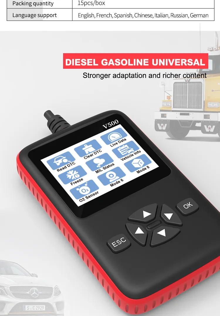 OBD2 Scanner Detail Image 3