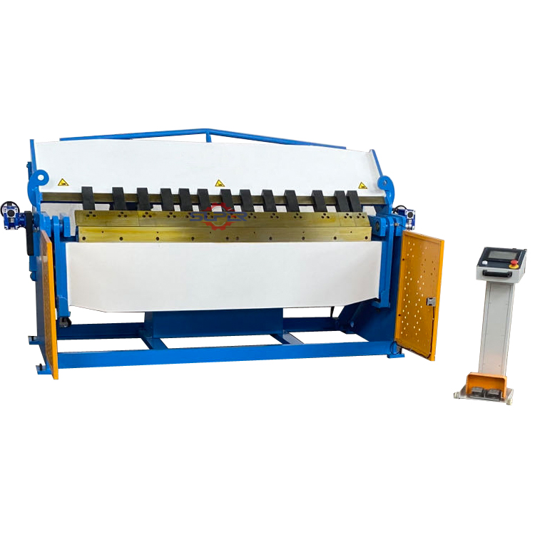 4x2500 Digital Programming Bending Angle Pan Brake Hem Folder