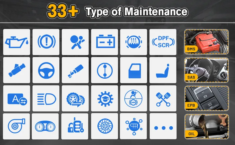 Autel Diagnostic Scanner Hot Functions