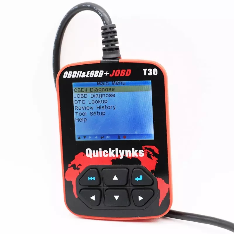 Automotive OBD Diagnostic Code Reader OBD2 Jobd2 Auto Scan Tool T30