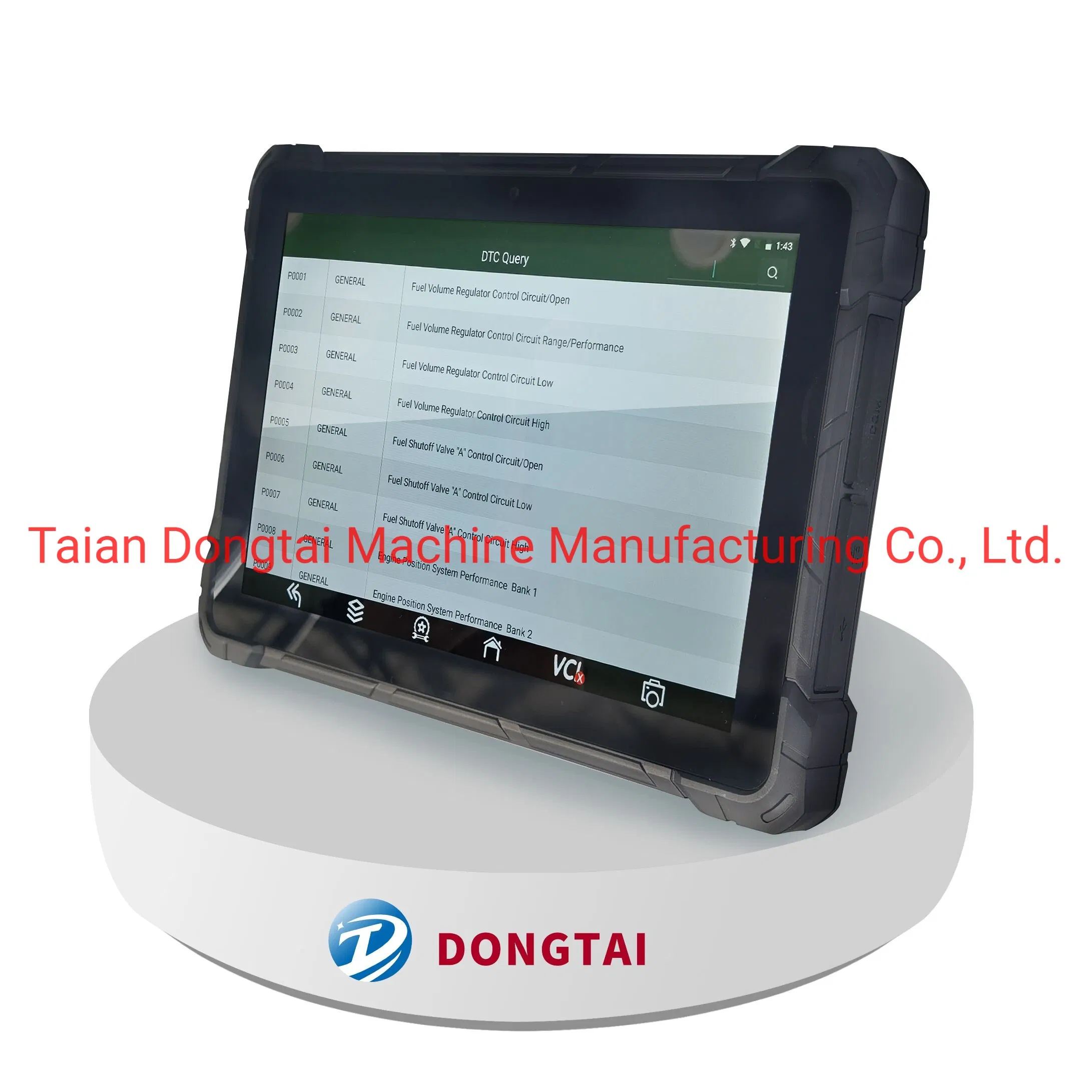 Dt-710 Vehicle Diagnostic Tool for Heavy-Duty Truck and Commercial Vehicles with ECU Brushing