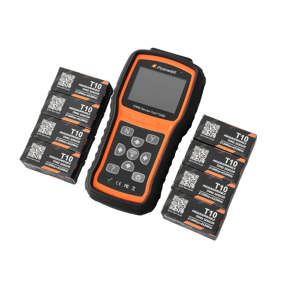 Professional TPMS Factory Direct Car TPMS Tool FOXWELL T1000 TPMS Diagnostic and Service Tool Same As Autel TS508