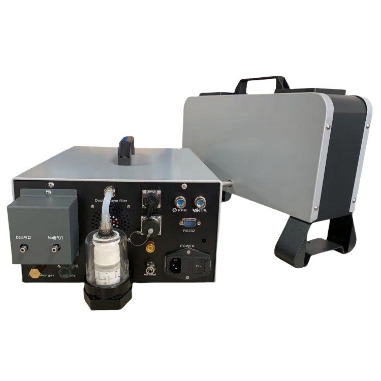 AA4C Gasoline Diesel Emission Automotive Exhaust Analyzer Opacimeter 2 In1 Integrated Testing Machine