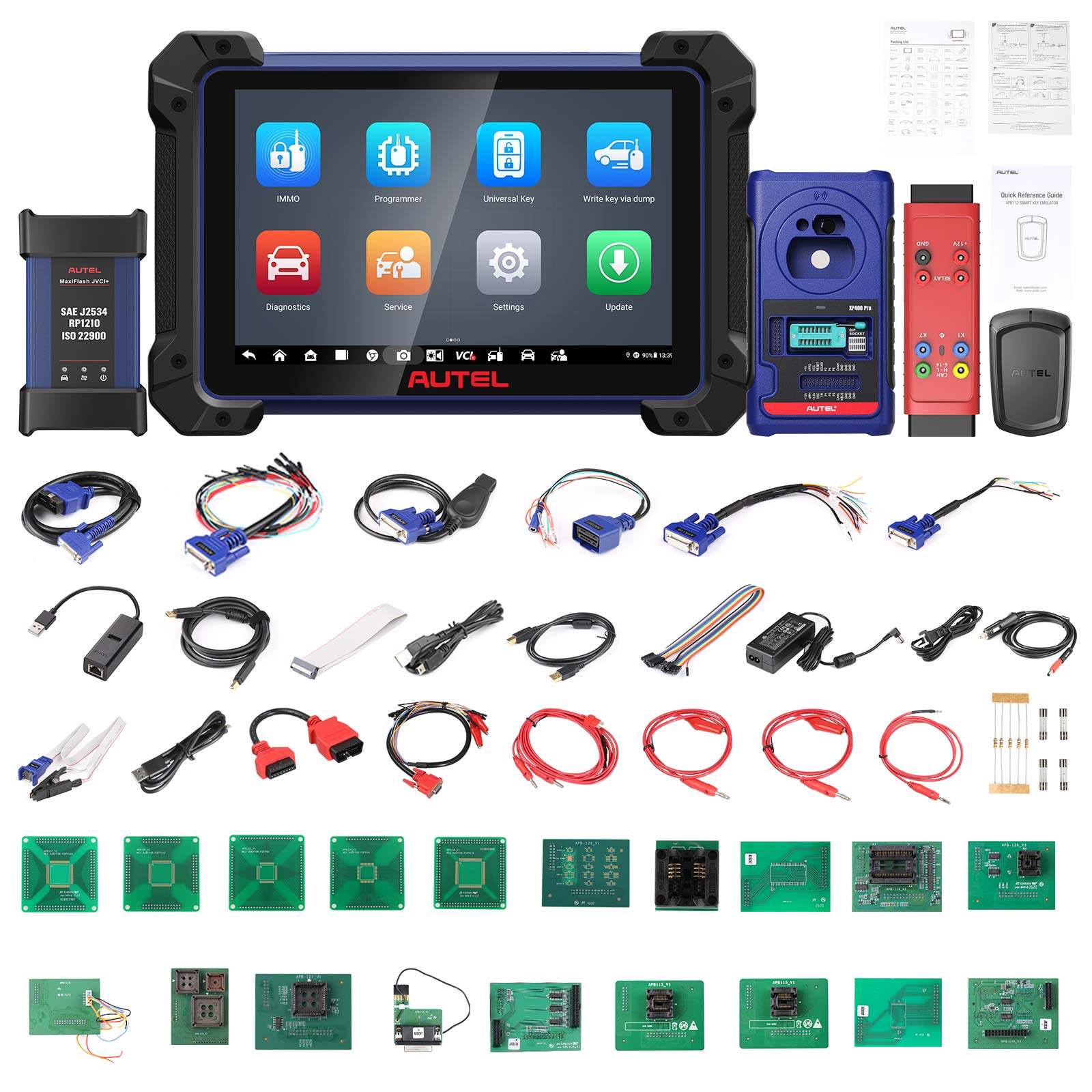 [2 Year Free Update]AUTEL IM608 PRO II Global Version No IP Restrictions with APB112 Adapter GBOX3 IMKPA Tool