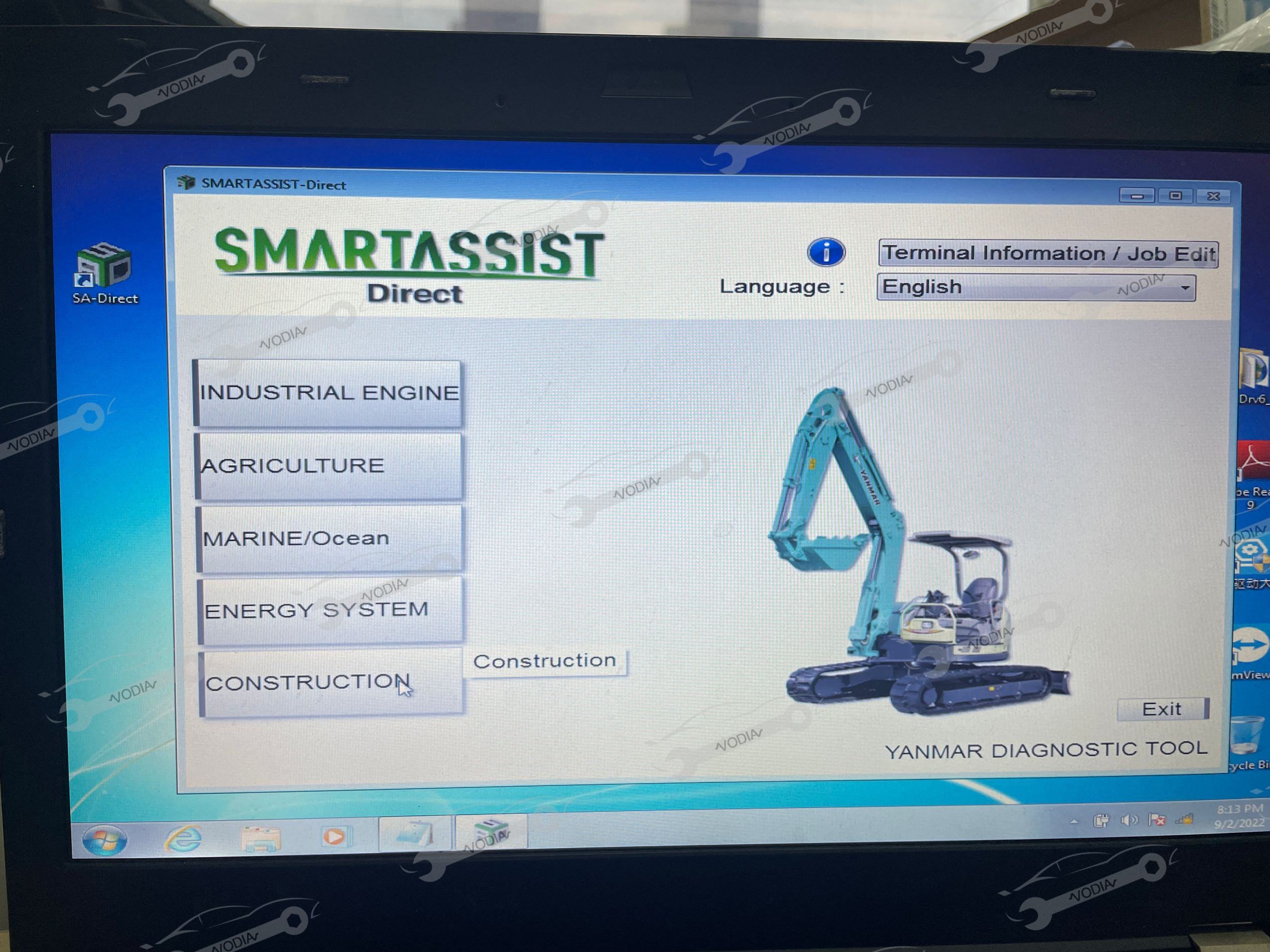 YEDST Screen Display 7