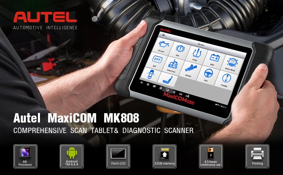 Autel MaxiCOM MK808 Diagnostics Tool