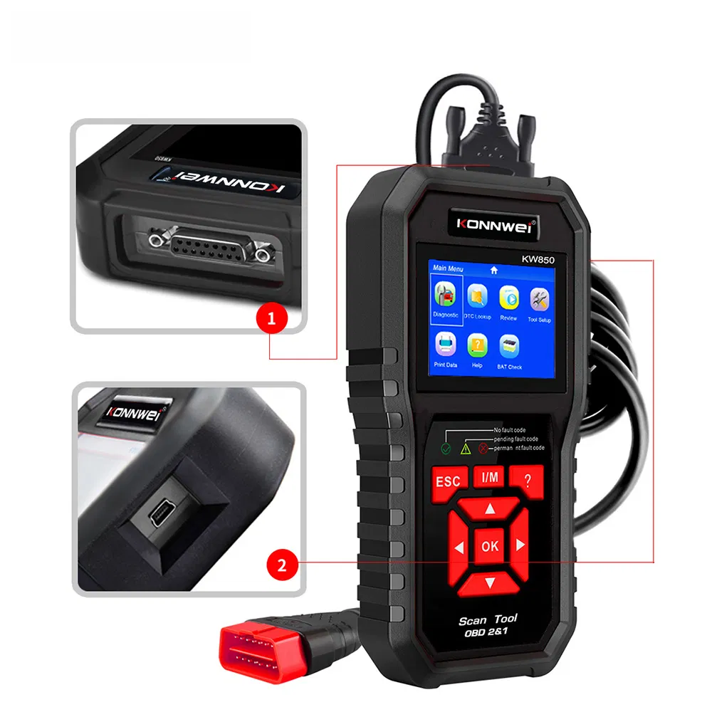Konnwei Kw850 OBD2 Scanner
