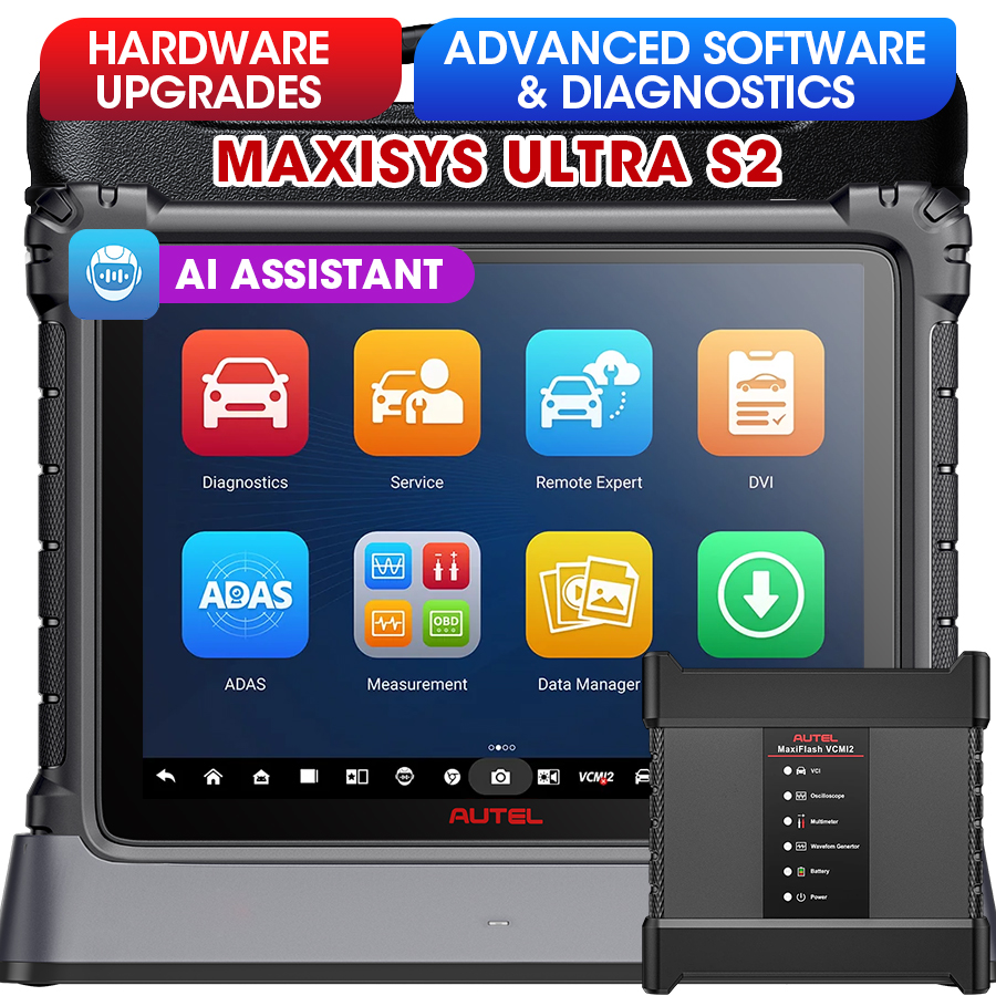 Autel Ultra S2 Full System Covering Engine, Transmission ABS SRS Diagnosis And Automotive Maintenance Assistant Diagnostic Tool
