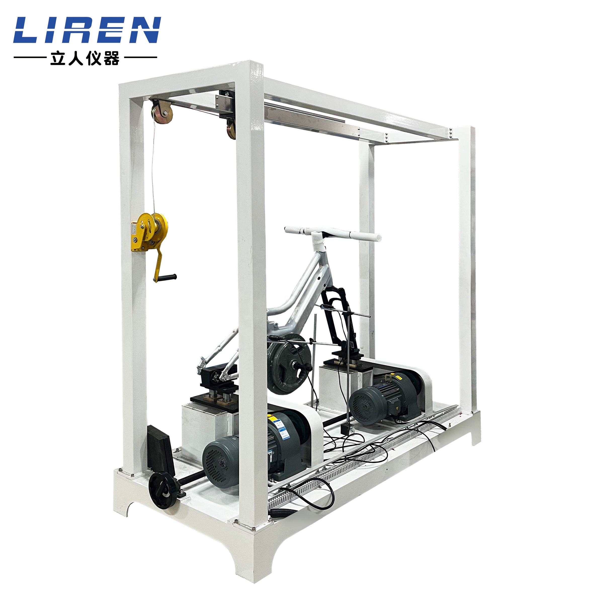 Electric Bicycle Frame Front and Rear Vibration Tester Frame Vibration Durability Testing Equipment E-Bike Frame Fatigue Tester
