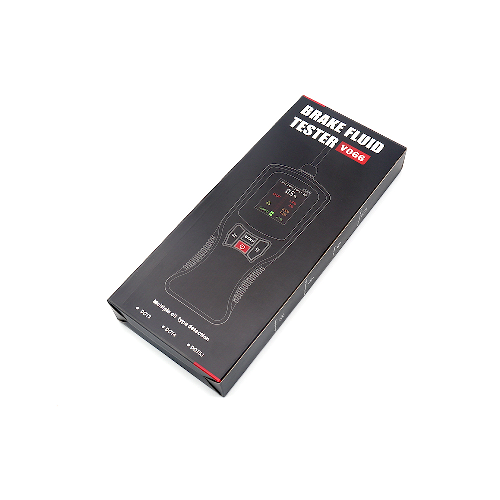V066 Brake Fluid Tester Universal OBD2 Automotive Diagnostic Tool OBD Compliant Vehicles Gasoline Car Code Reader