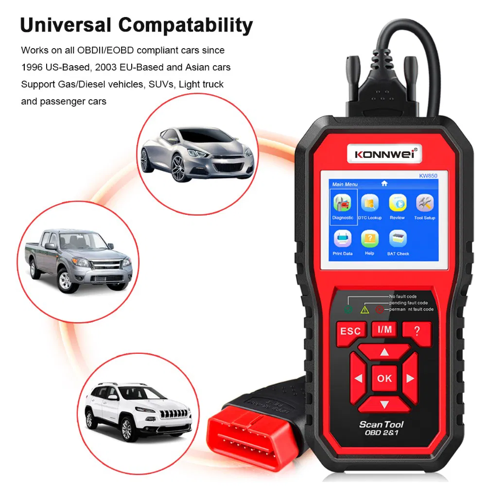 Konnwei Kw850 OBD2 Scanner