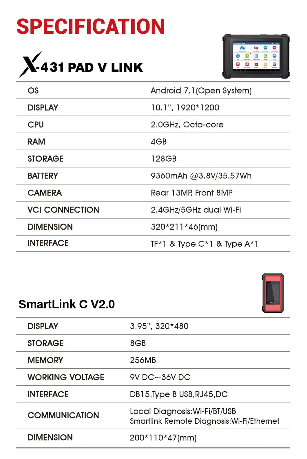 Launch X431 Pad V Auto ECU Online Programming Coding Control Full Reset Functions Automotive Scan Diagnostic Tools