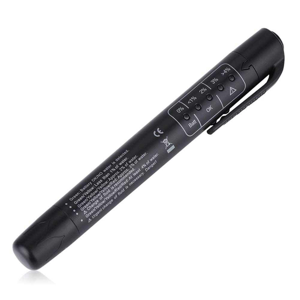 Car Diagnostic Tool Portable Brake Fluid Tester Pen With 5 LED Indicator Light