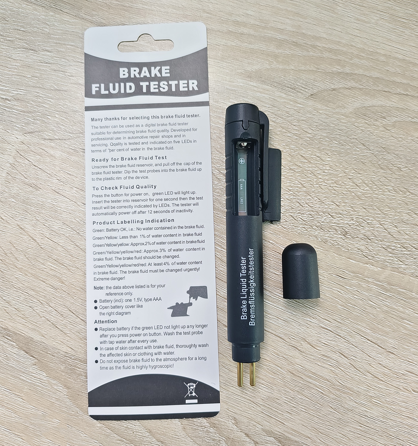 Tester Packaging