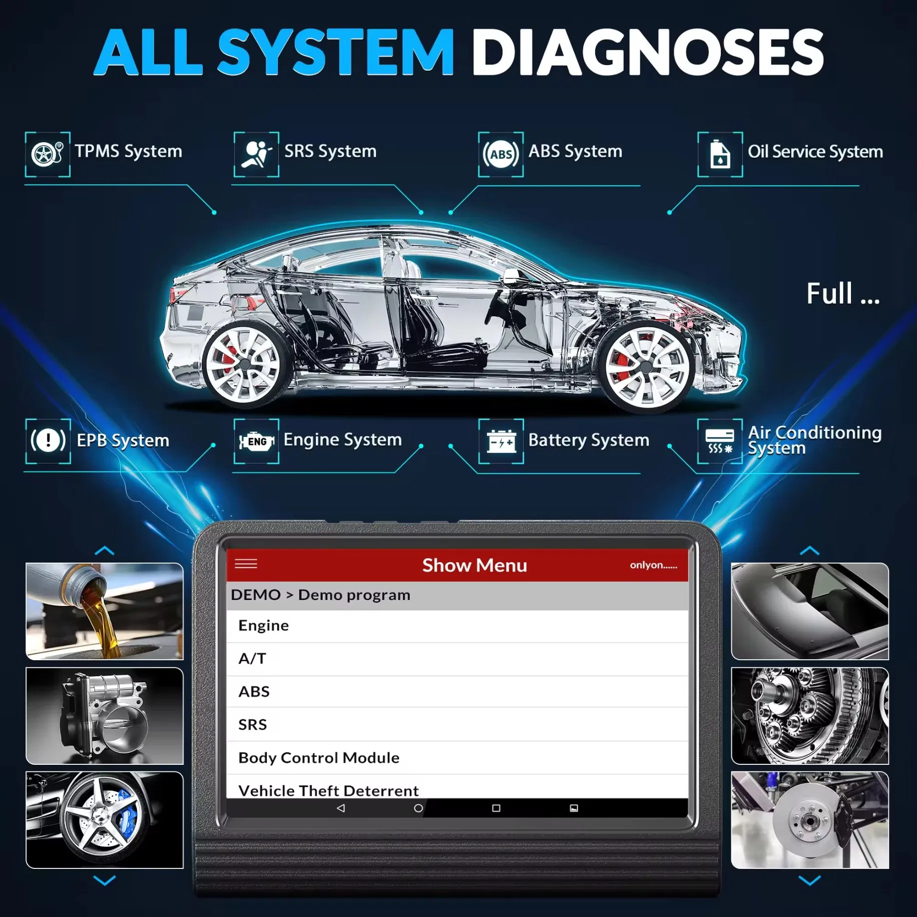 Launch X431 PRO V5.0 with Dbscar VII Bidirectional Control Automotive Diagnostic Scanner Canfd&Doip OBD2 Scan Tool for All Cars