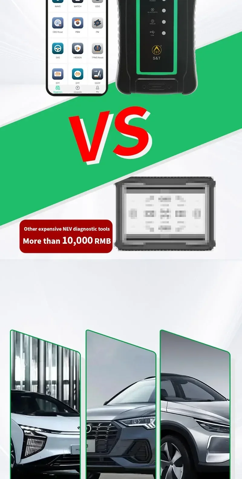 C80 EV Special Diagnostic Tool for New Car Decoder