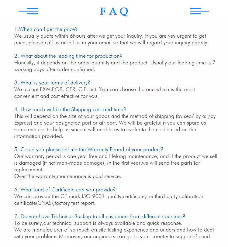 FAQ Reference