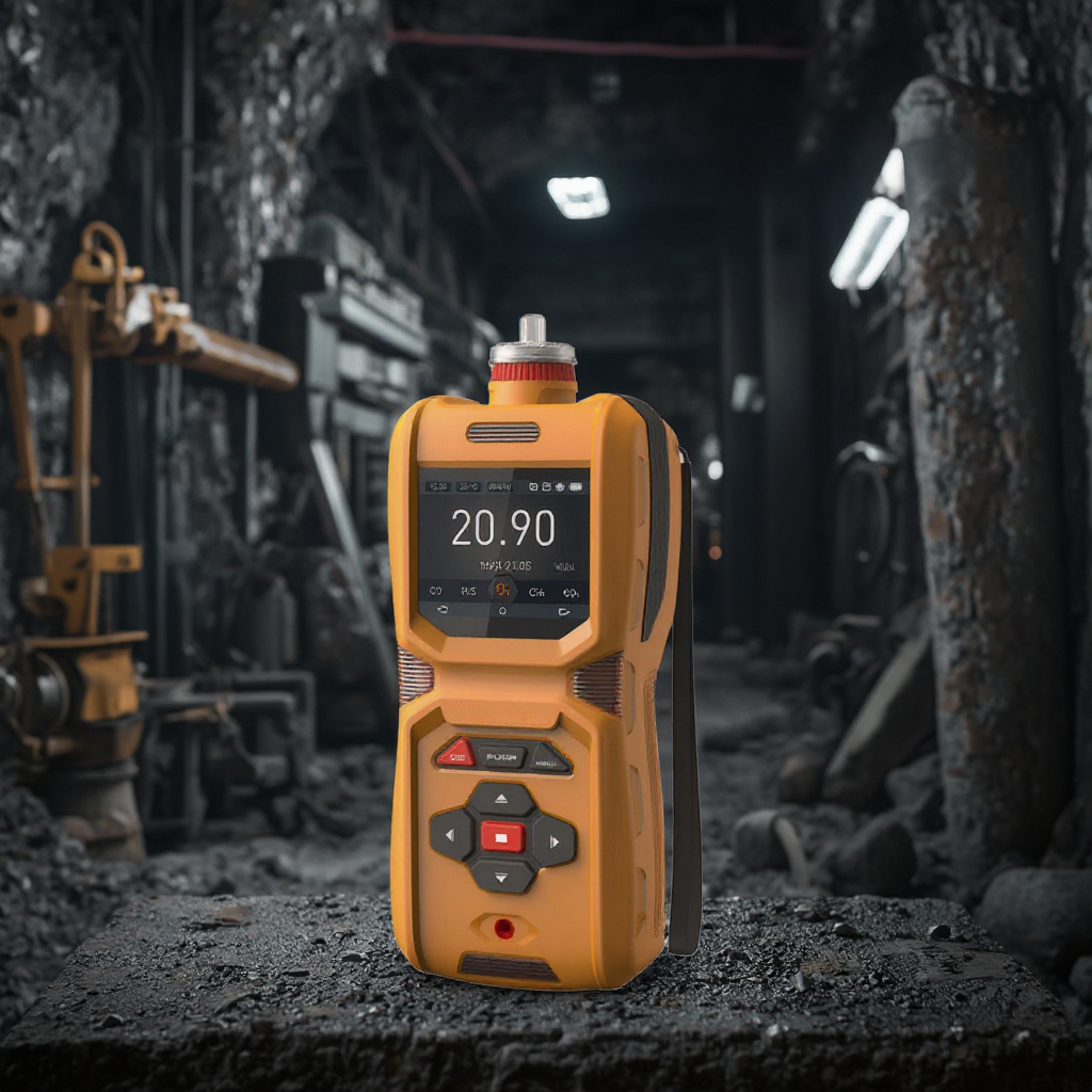 Flue Gas Analyzer For CO/O2 Environmental Monitoring High Accuracy 1%FS Imported High-precision Sensor ISO9001 CE ATEX