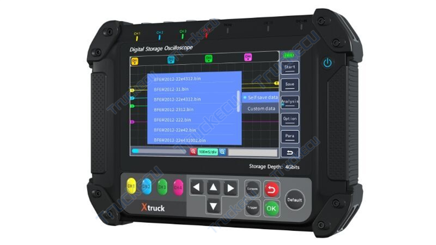Automotive Digital Oscilloscope Multi Channel Touchscreen Display Multimeter CAN LIN Signal Source Handheld Touch Screen Tablet