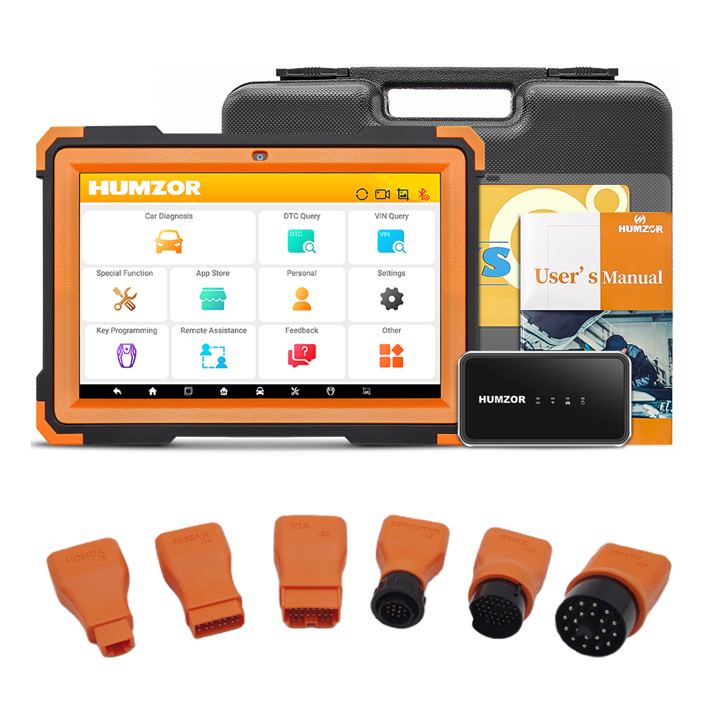 Hot Selling OBD2 Diagnostic Scanner for Cars Humzor NS366S Diagnostic Software With Tablet