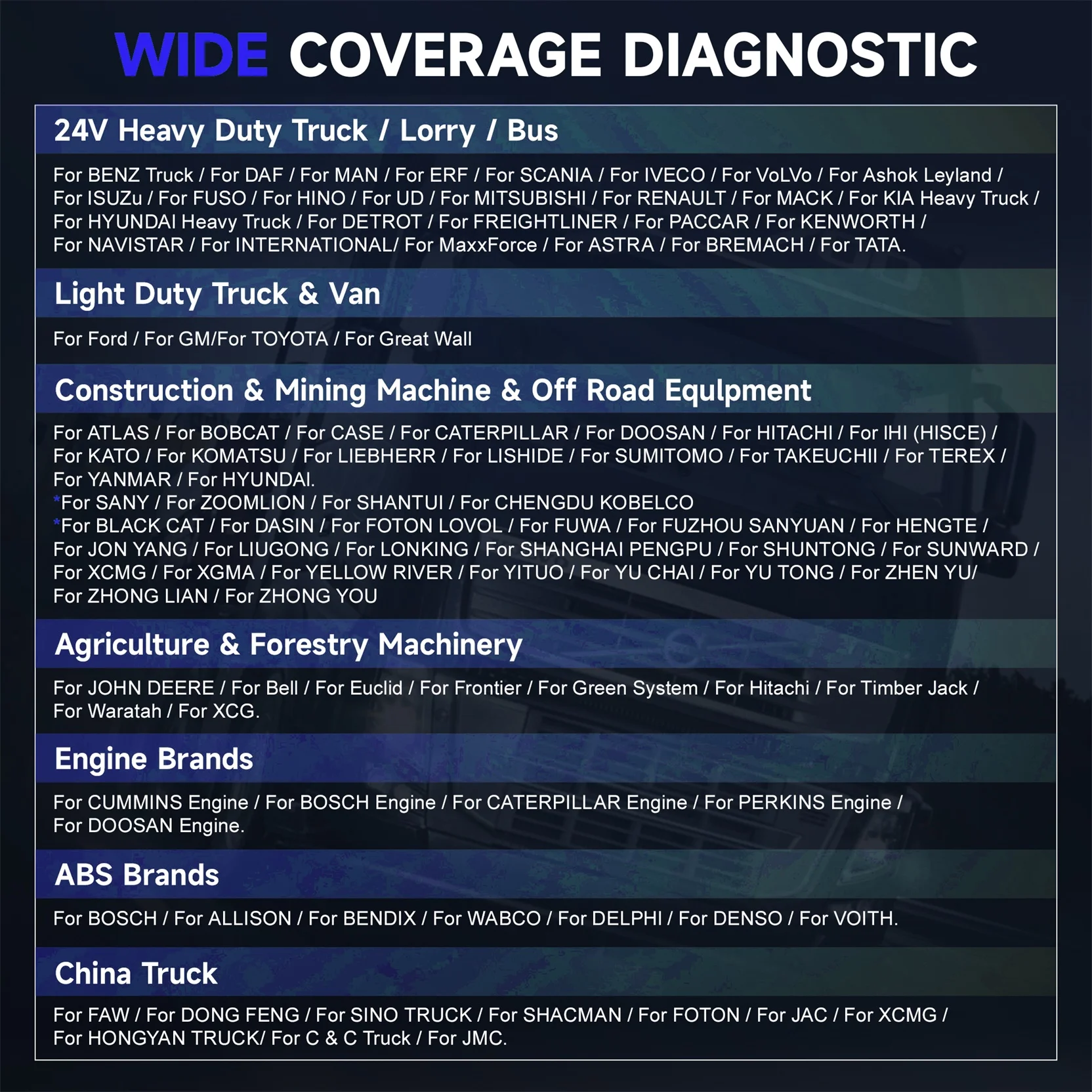 Vehicle Coverage