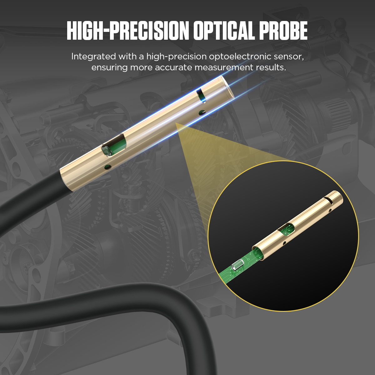 AS505 AUTOOL Automotive Transmission Fluid Measurement Tester Temperature Transmittance ATF Tester Equipment