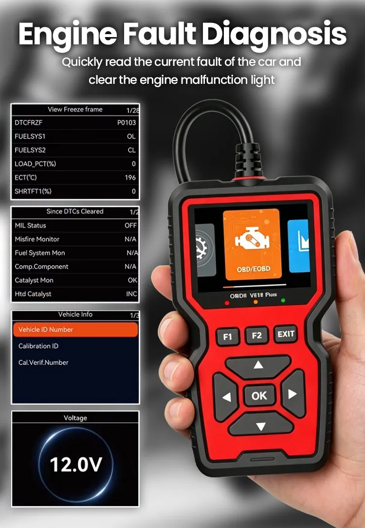 V519 Plus Automotive Scan Tool