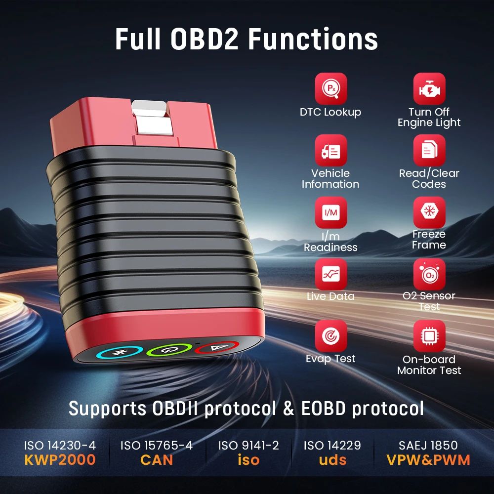 OBD2 Diagnostic Functions Detail