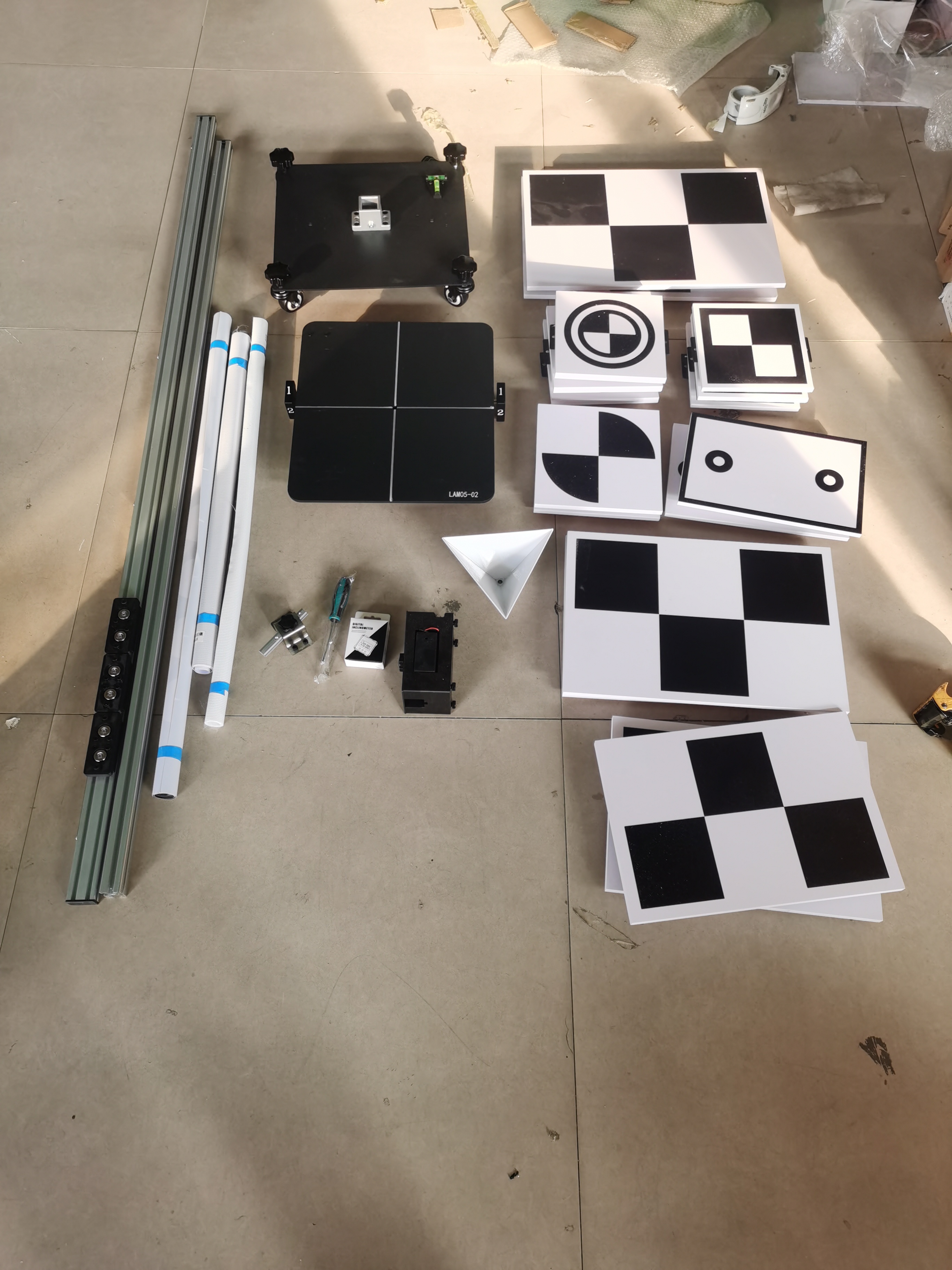Complete ADAS Calibration Target Set Universal ACC Radar Calibration Tool with Multi-Brand Targets