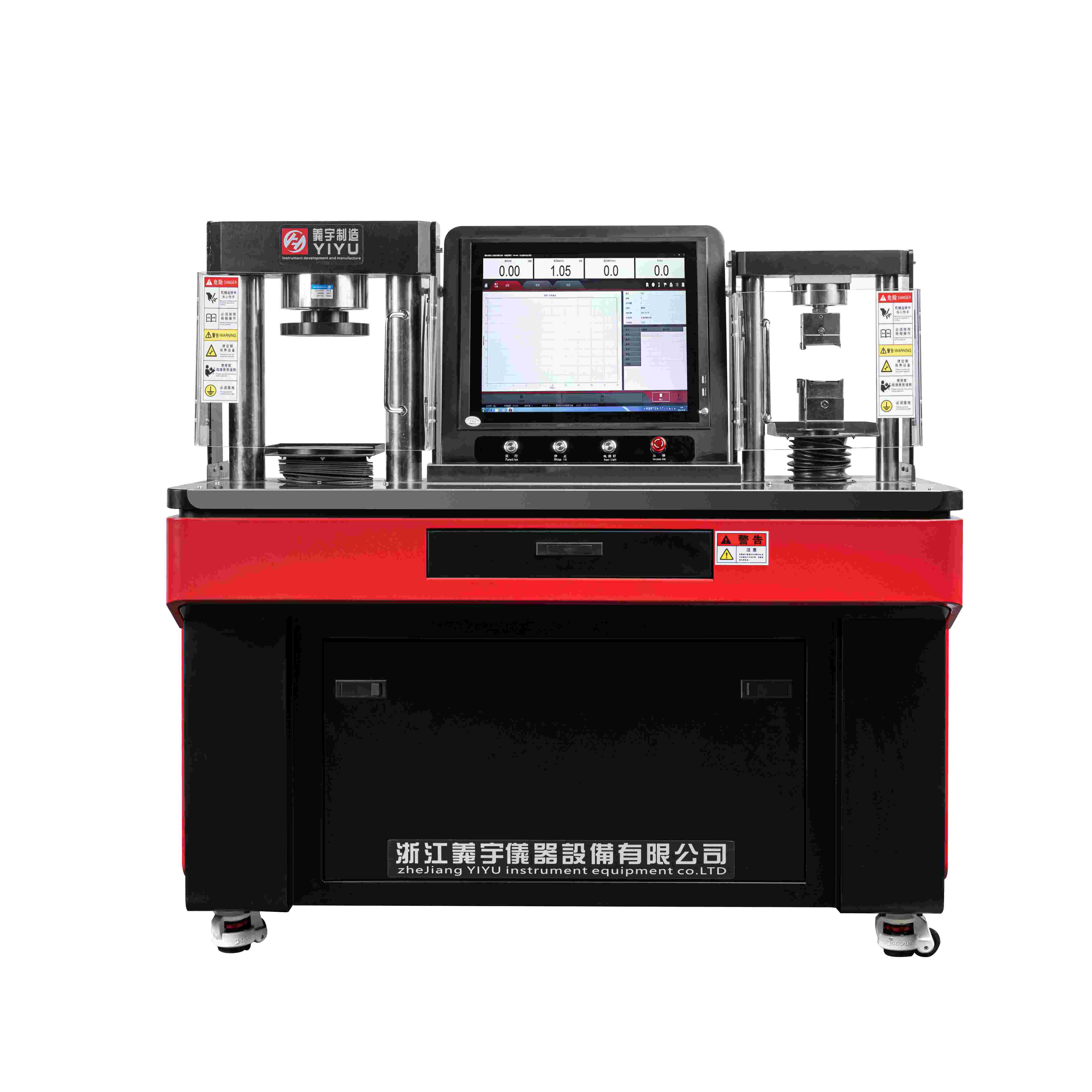 YAW-300D Microcomputer Controlled Cement Compressive Strength Flexural Strength Cubic Cylindrical Specimens Testing Equipment