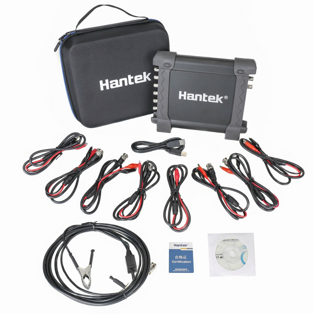 Hantek 1008C 8CH USB Oscilloscope Professional Automotive Diagnostic Oscilloscope